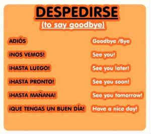 No Time for Goodbyes - Spanish