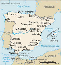 Spanish Speaking Countries Maps